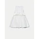 Abel & Lula Elegantna obleka 5034 Bela Regular Fit