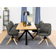 jedilnica set Oakland 941 76x90x220cm