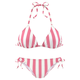 VENICE BEACH Bikini  roza / bela