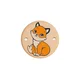 Otroški obliž FOX - SET 2 - d. 2,6cm - oranžna