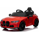 Električni automobil BMW M4, crveni, daljinski upravljač 2,4 GHz, baterija 12V, LED svjetla