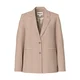 PIECES Blazer PCBOSELLA kremna / karamel / kostanj rjava / črna