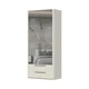 Jela Jagodina Plakar P22-2OG/AI Air, 100x225x56 cm, Beli