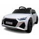 Audi RS6 GT White Battery Car EVA Leather Pilot