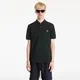 Majice FRED PERRY The Polo Short Sleeve Tee Night Green/ Snow White L
