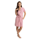 Amiatex Ženska halja, roza, XL