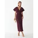BWLDR Obleka ELIZA bordo
