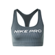 Nike W NP SWSH LGT SPT AOP BRA, ženski sportski top, crna FN4708