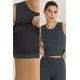 Trendyol Anthracite Brushed Scuba Standard Blouse
