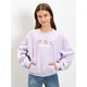 Sinsay - Dukserica crewneck Pusheen the Cat - lavanda