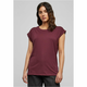 Urban Classics Curvy Majica Ladies Extended Shoulder Tee, lila
