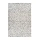 Kayoom RAVNO TKANA PREPROGA Finish 125 Grau / Silber 120/170 cm siva, srebrne barve