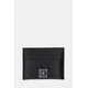 Usnjen etui za kartice Calvin Klein črna barva, LV04F3317G