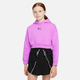 Nike Sportswear Sweater majica, svijetloroza / crna