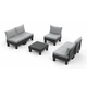 KETER Baštenski set Cantara elements 5 seater/ grafit