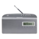 Grundig Music GS 7000 DAB+ radio Portable Analog & Digital Grey,Silver