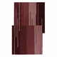 Bordo rdeča ročno tkana volnena preproga 150x240 cm Split Ombre Shaped – Flair Rugs