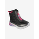SKECHERS Patike za devojčice Sweetheart Lights-Heart Hugge crne