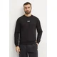 EA7 Emporio Armani Majica črna / bela