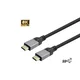 Vivolink USB-C 3.2 Gen 2 kabel 1 m črne barve PROUSBCMM1