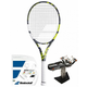 Tenis reket Babolat Pure Aero Team - grey/yellow/white + žica + usluga špananja