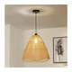 Brilagi - LED luster na sajli CERIA BOHO 1xE27/40W/230V prečnik 50 cm braon