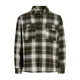 JACK & JONES Srajca JJEREGENT oliva / bela