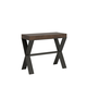 Ityhome Ityhome 90 x 77 konzolna miza rjava, (20847556)