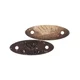 Obliž z ljubeznijo kokos 28x10mm - komplet 2 - 28x10 mm - rjava