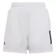 adidas B CLUB 3S SHORT, muške kratke hlače za tenis, bijela HR4289