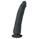 Dildo Collection – Silicone Realistic Slim Dong 19 cm - Črna