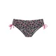 LASCANA Bikini hlačke temno roza / črna / bela