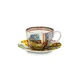 Skodelica s podstavkom Palais Royal Santa Rosalia 200 ml 2-pack
