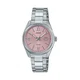 Casio Ura ženska Casio LADY DATE - PINK Srebrna (O 30 mm)