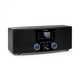 Auna Stockton, mikro stereo sistem, maks. 20W, DAB+, UKW, CD predvajalnik, BT, OLED, črn (MG3-Stockton)