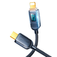 Cable Joyroom S-CL020A4 USB-C/Lightning 20W LED Display 1.2m black