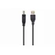 Gembird Kabl USB-A na USB-B 2.0, 1.8m crna boja | CCP-USB2-AMBM-6