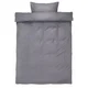 Set krep posteljine KAREN 140x220 siva