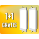 V-TAC LED vgradni panel z napajalnikom 18W, kvadrat, 1+1 gratis! Farba svetla: Topla bela