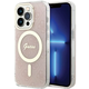 Guess GUHMP15LH4STP iPhone 15 Pro 6.1 pink hardcase IML 4G MagSafe (GUHMP15LH4STP)