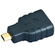 Gembird HDMI(F)-microHDMI(M) Crno