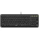 Žična tipkovnica Genius SlimStar Q200 - črna, razporeditev CZ/SK (USB)