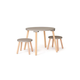 Kid's Concept - Otroška mizica in dva stola, Light brown