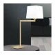 Orion LA 4-1209/1 - Stona lampa CARLTON 1xE27/40W/230V bela/zlatna