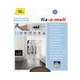 TESNILNI TRAK FIX-O-MOLL samolepilni gumi E profil 10m/9mm/4mm, rjavi