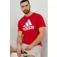 adidas M BL SJ T, moška majica, rdeča IC9352