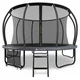 Homestar Trampolin SkyBounce L črn