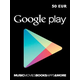 Google Play Gift Card 50 EUR Europe vrijednostnica