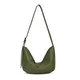 Vrečasta torbica LS COLLECTION Erik Style - zelena, hobo