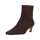 STEVE MADDEN Gležnarji temno rjava
